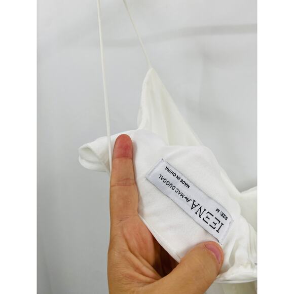 Ieena for Mac Duggal White Mini Dress - Picture 5 of 5